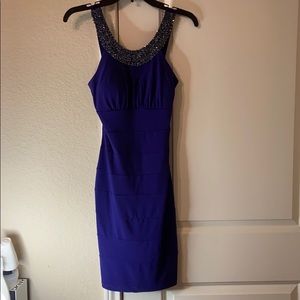Cachet size S purple dress